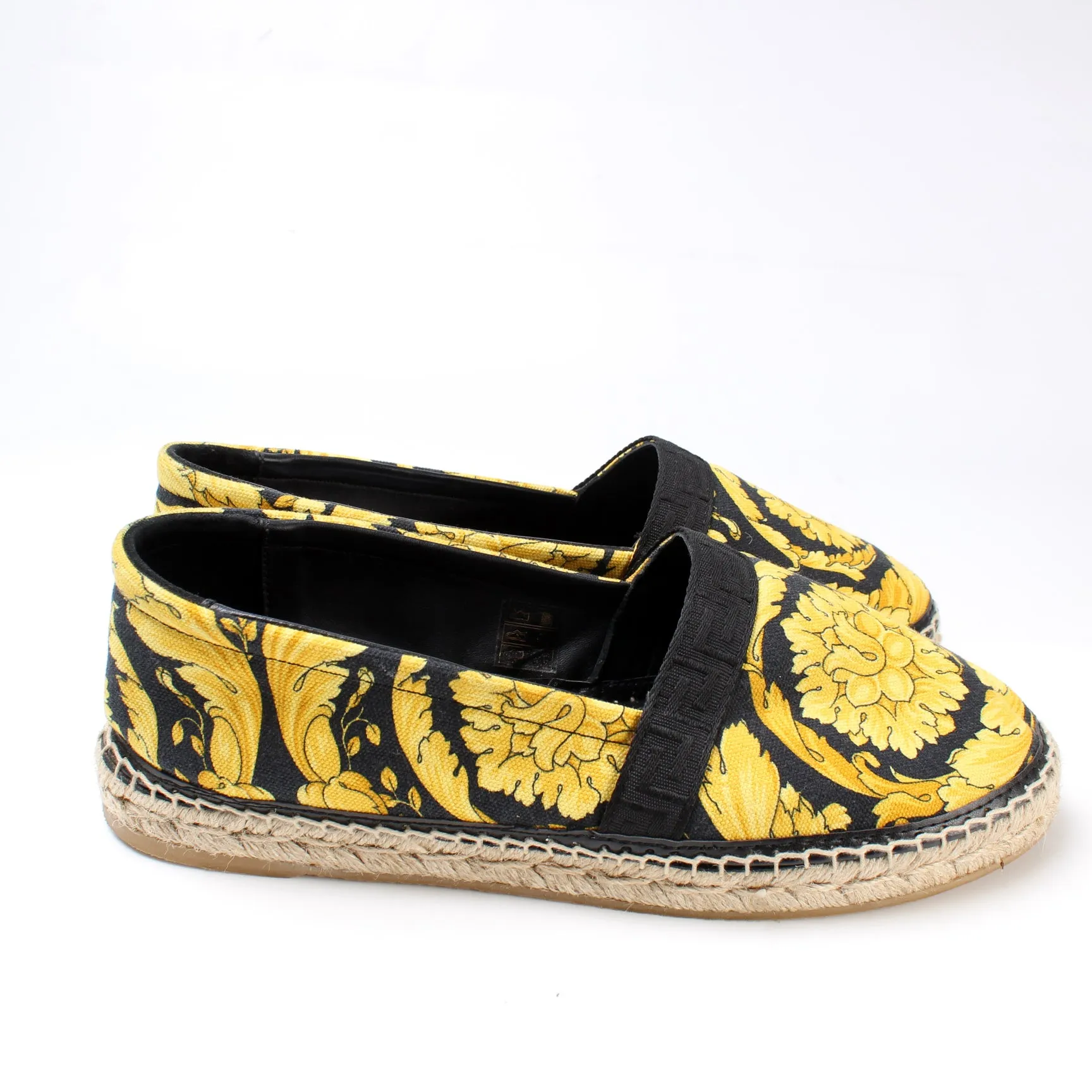 Barocco Print Espadrilles Size 41
