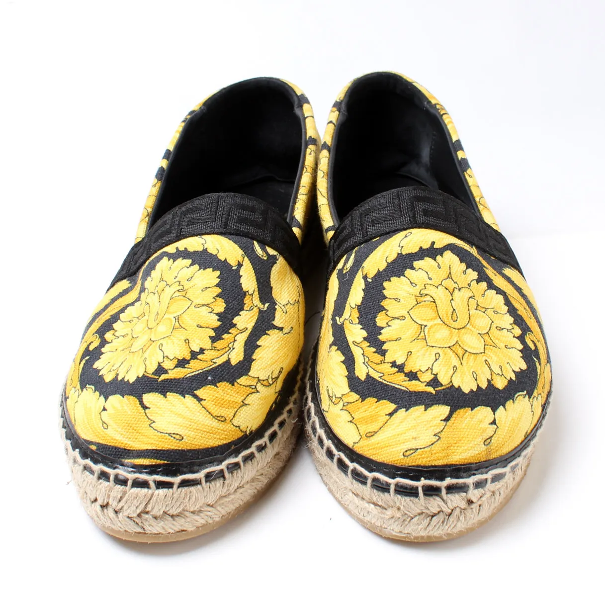 Barocco Print Espadrilles Size 41