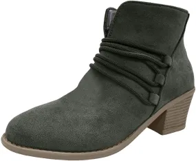 Cathalem Boots for Women 2024 Premium Orthopedic Ankle Boots Arch Support Leather Comfortable Side Zip Wedge Booties