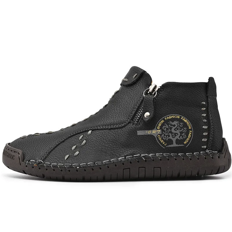 Men's Winter/Autumn Vintage Casual Ankle Boots