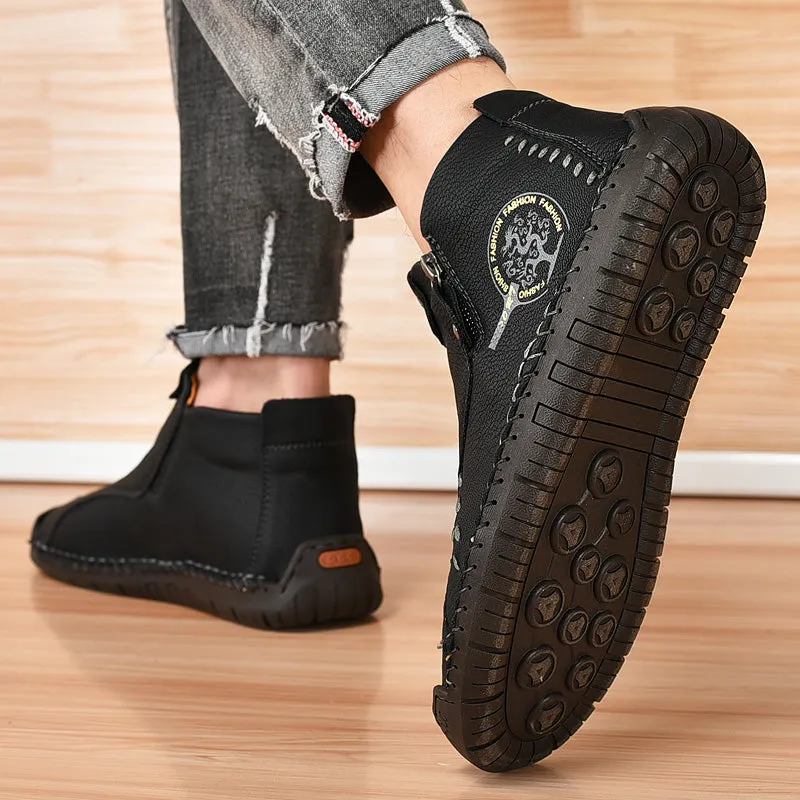 Men's Winter/Autumn Vintage Casual Ankle Boots
