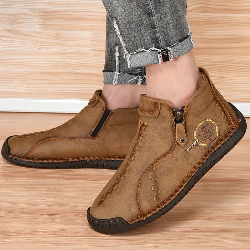 Men's Winter/Autumn Vintage Casual Ankle Boots