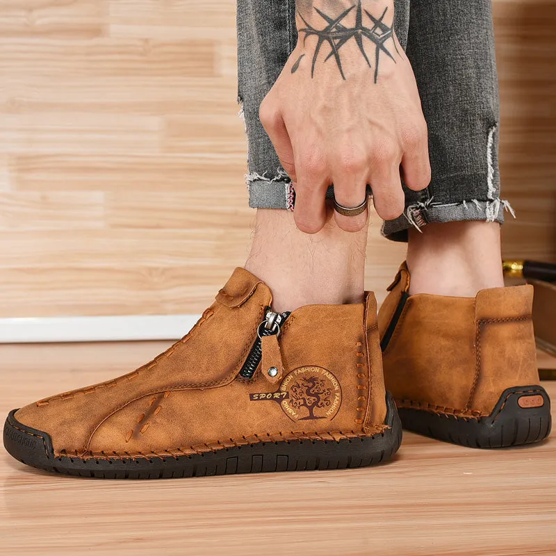 Men's Winter/Autumn Vintage Casual Ankle Boots