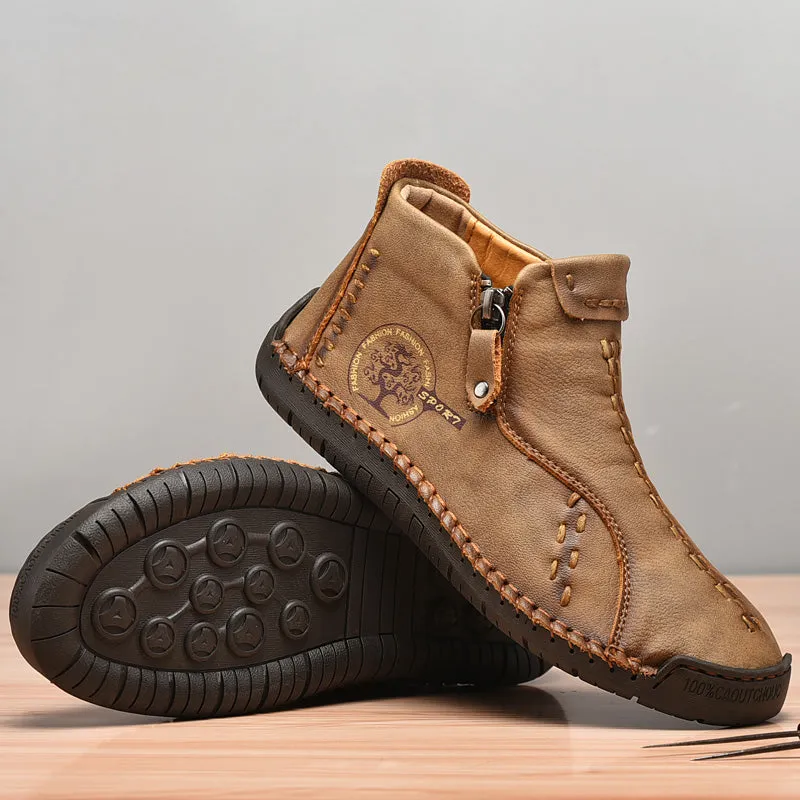 Men's Winter/Autumn Vintage Casual Ankle Boots