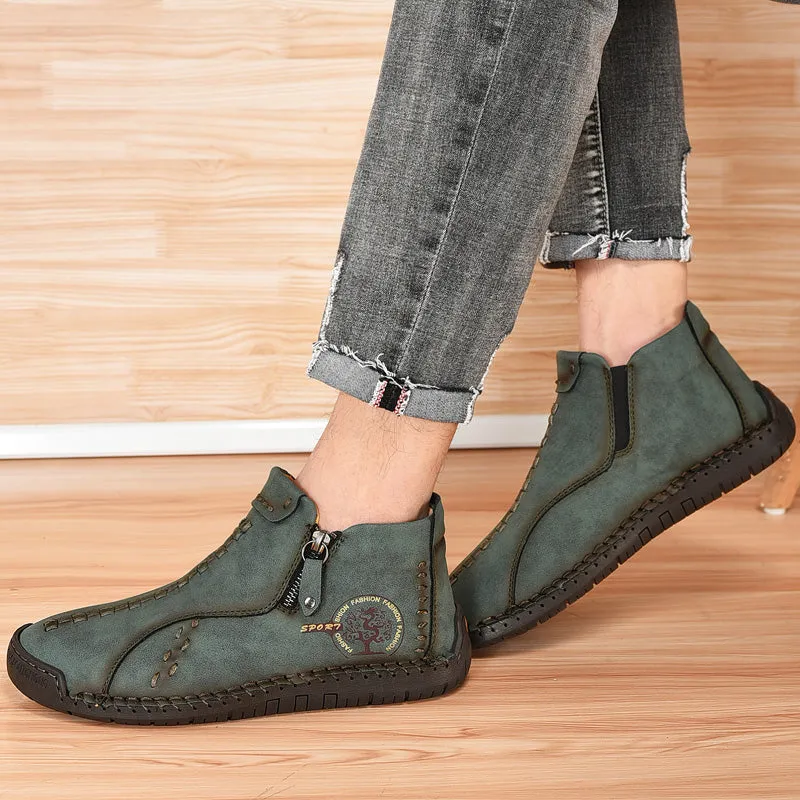 Men's Winter/Autumn Vintage Casual Ankle Boots