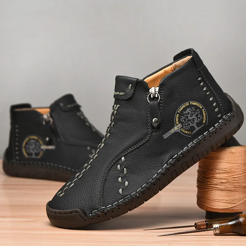 Men's Winter/Autumn Vintage Casual Ankle Boots