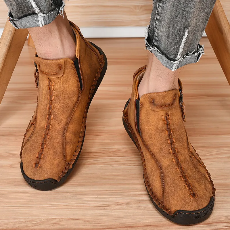 Men's Winter/Autumn Vintage Casual Ankle Boots