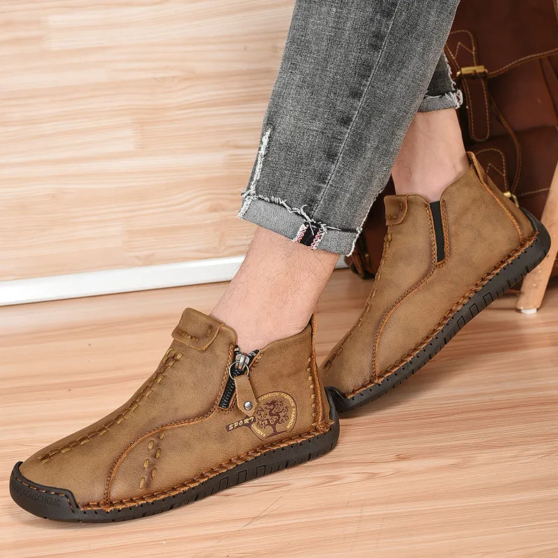 Men's Winter/Autumn Vintage Casual Ankle Boots