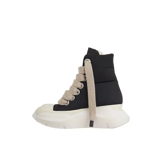 Rick Owens DRKSHDW High Jumbo Lace Abstract Sneakers