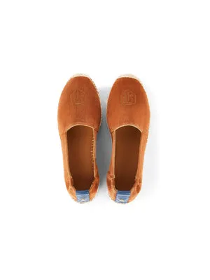 The Monaco Women's Espadrille - Tan Suede