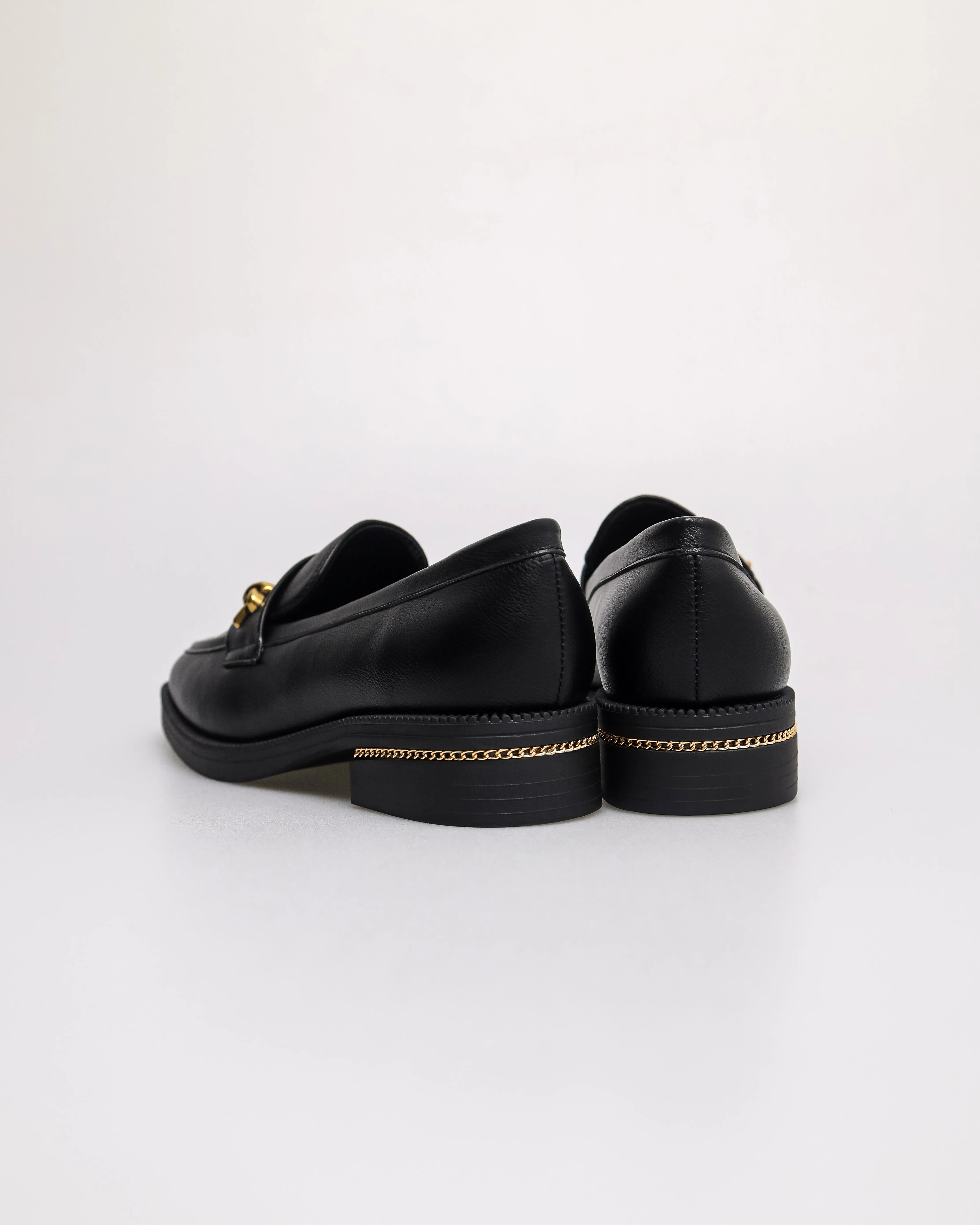 Tomaz FL078 Ladies Golden Chain Elegance Loafers