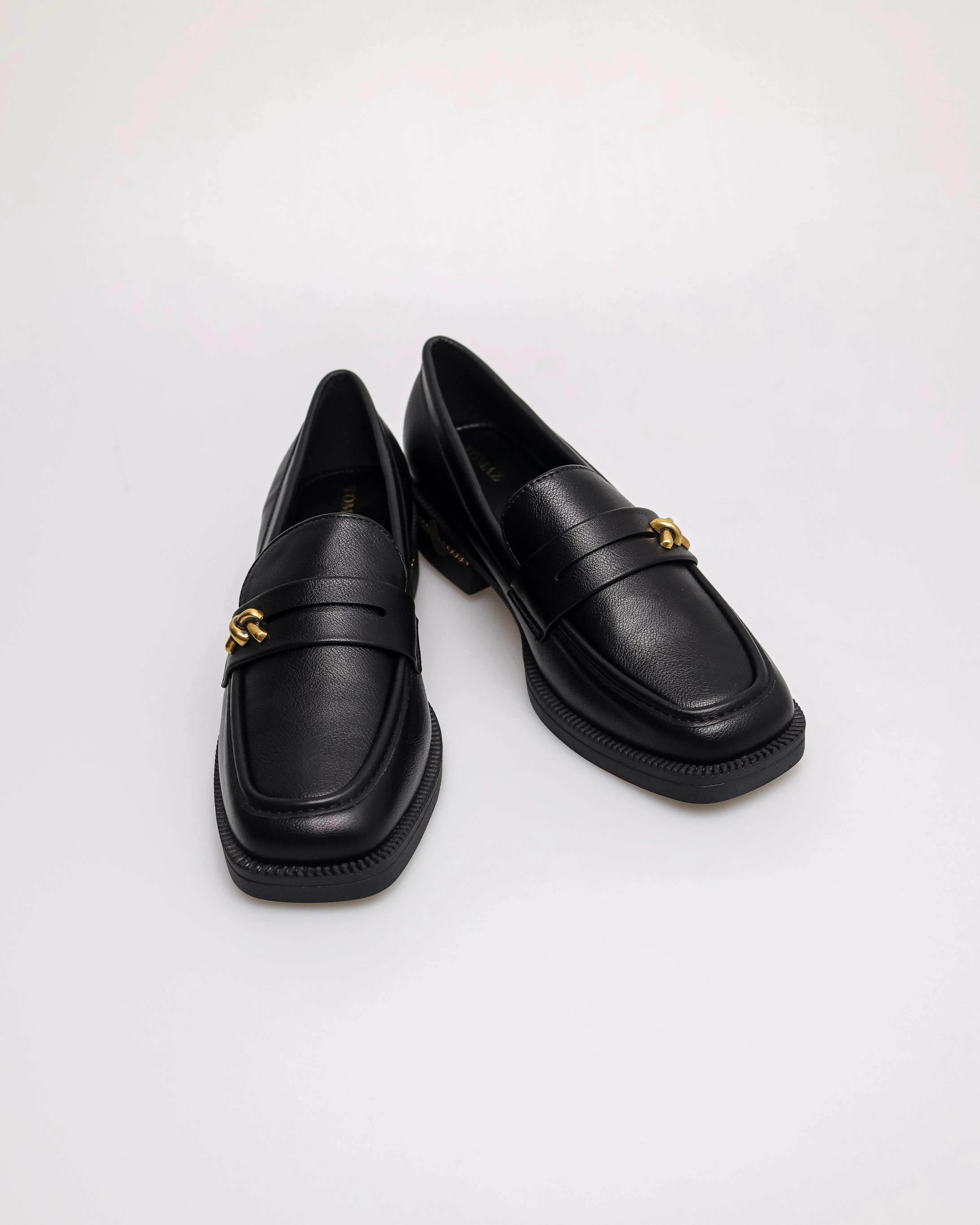 Tomaz FL078 Ladies Golden Chain Elegance Loafers