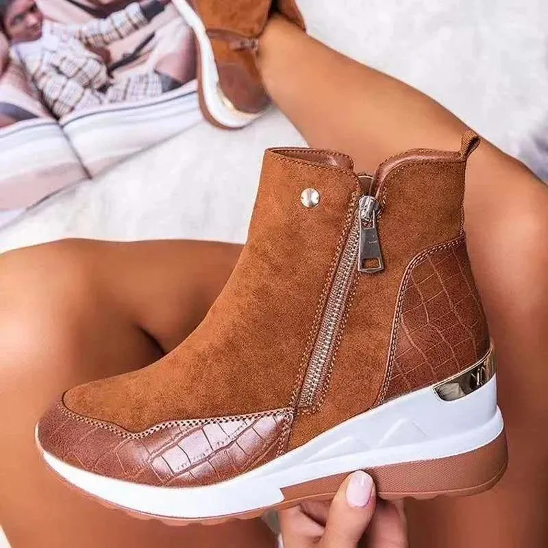 Women's High Top Platform Sneakers