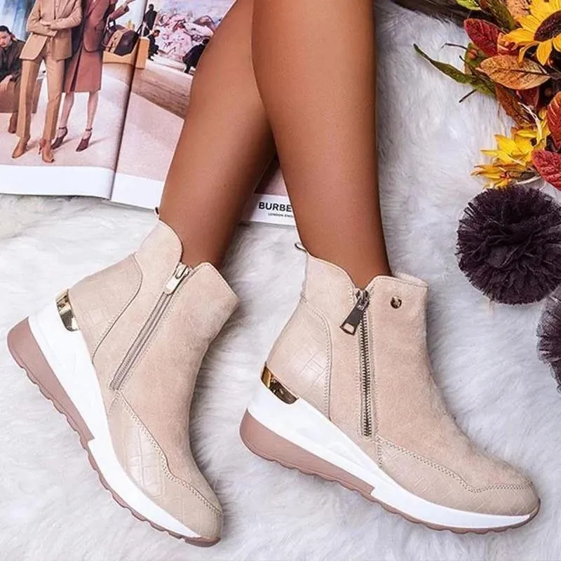 Women's High Top Platform Sneakers