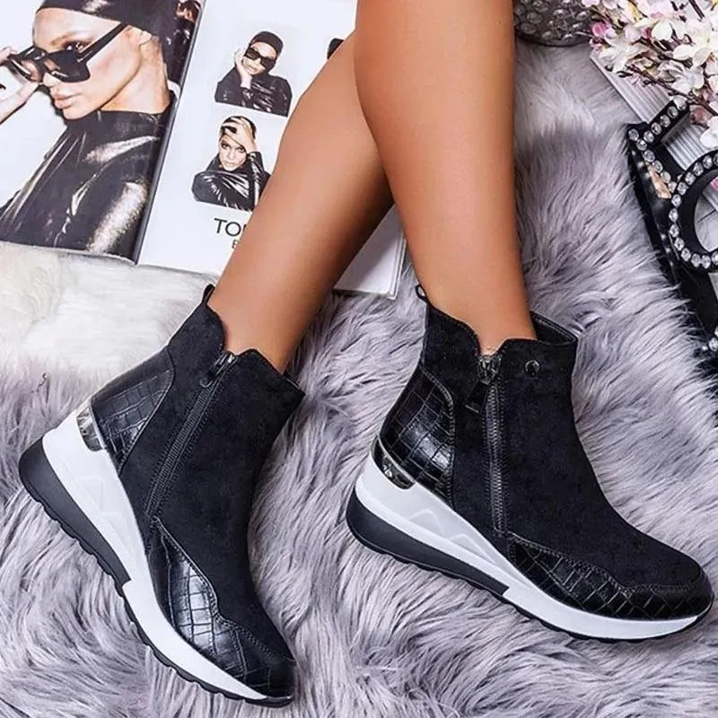 Women's High Top Platform Sneakers